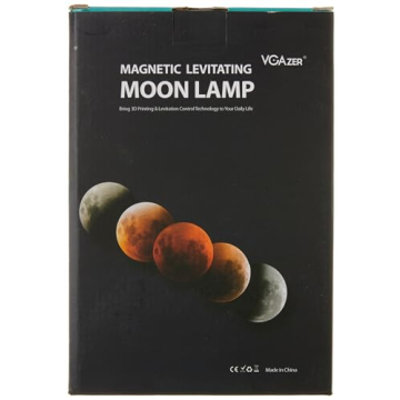 VGAzer Levitating Moon Lamp with Color Modes