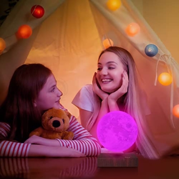 VGAzer Levitating Moon Lamp with Color Modes