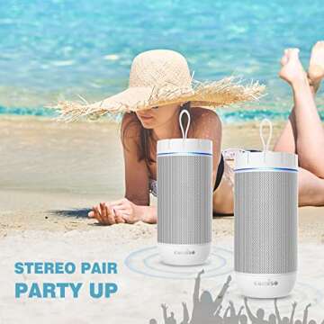 Comiso X26 Bluetooth Speaker - Waterproof 360° Sound