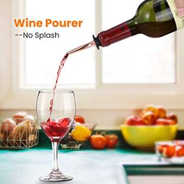 Stylish Godmorn Rose Gold Wine Bottle Opener for Any Occasion