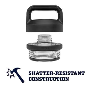 YETI Rambler 64 oz Bottle, Vacuum Insulated, Stainless Steel with Chug Cap, Harvest Red