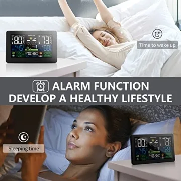 Weather Station Indoor Outdoor with Color Display