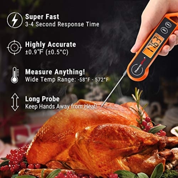 ThermoPro TP19H Digital Meat Thermometer for BBQ