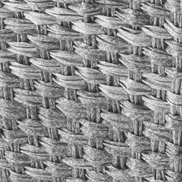 Whitmor Split Rattique Tank Topper for Stylish Storage