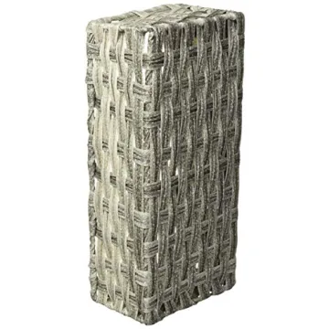 Whitmor Split Rattique Tank Topper for Stylish Storage