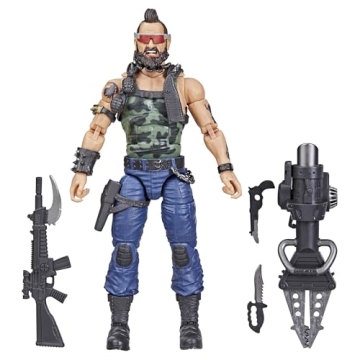 G.I. Joe Classified Series Dreadnok Ripper, Collectible Action Figure, 102, 6 inch Action Figures fo...