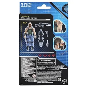 G.I. Joe Dreadnok Ripper Action Figure - 6 inch Collectible