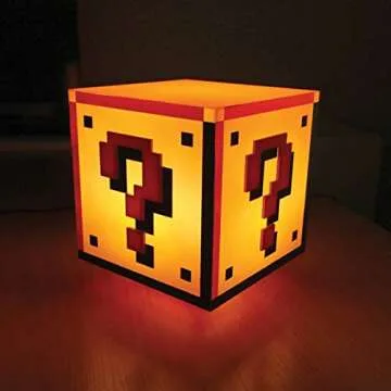 Paladone Super Mario Block Lamp for Gamers and Collectors