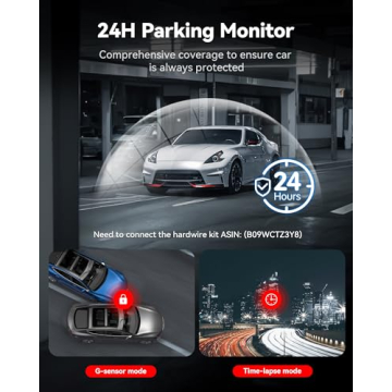 REDTIGER 4K Dual Dash Cam with GPS & WiFi