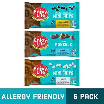 Enjoy Life Foods Chocolate Variety Pack, 6 Bags Assorted