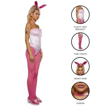 Dolls Kill House Bunny Costume - Fun and Fluffy Look