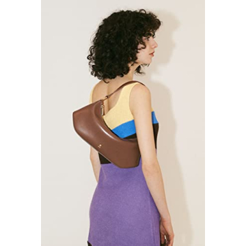 JW PEI Women's Lily Shoulder Bag in Elegant Brown