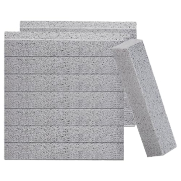 14 Pack Pumice Stone for Toilet Bowl Cleaning, Powerfully Cleans Hard Water Rings, for Cleaning Toil...