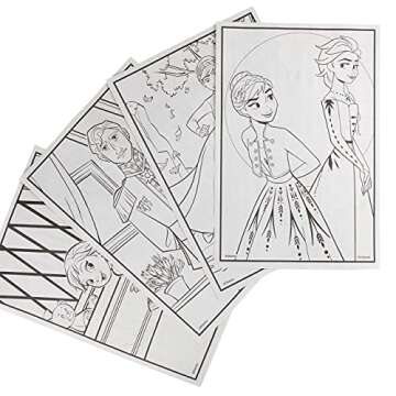 Crayola Frozen 2 Coloring Book with Stickers, Gift for Kids, 96 Pages, Ages 3, 4, 5, 6