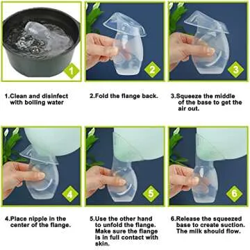 Elate Manual Breast Pump for Breastfeeding | Silicone Milk Collector with Leak-Proof Stoppers for Nursing Moms | Enhance Milk Production | BPA Free FSA HSA Eligible – 2-Pack, 4oz Blue Green