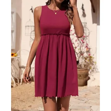 BTFBM Women Sleeveless Summer Dress | Comfortable & Chic