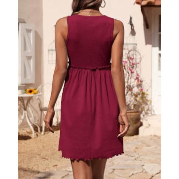BTFBM Women Sleeveless Summer Dress | Comfortable & Chic