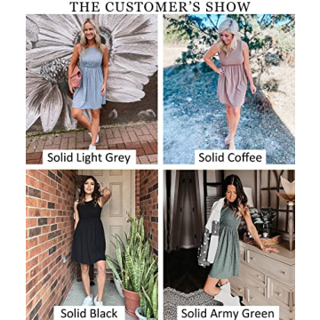 BTFBM Women Sleeveless Summer Dress | Comfortable & Chic