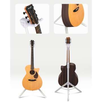 Enya Guitar Stand with Auto-Lock, Military-Grade Steel