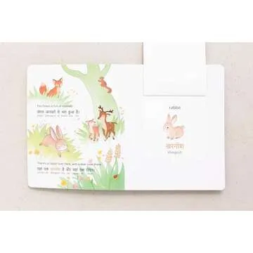 Interactive Bilingual Hindi-English Book for Kids