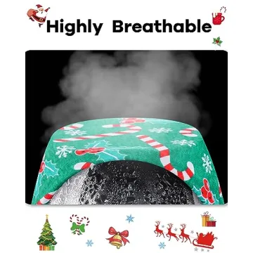 KOBERO Christmas Candy Cane PJs for Toddler Boys