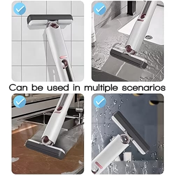 Portable Self-Squeeze Mop for Effortless Cleaning Solutions
