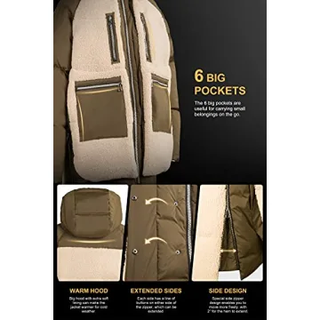 Orolay Women's Sherpa Jacket Stylish Warmth for Winter