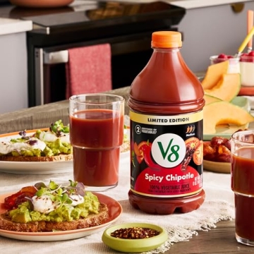 V8 Spicy Chipotle Vegetable Juice for Bold Flavor