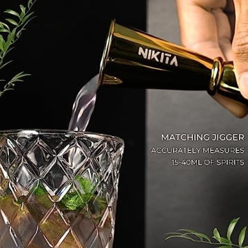 Nikita By Niki Luxury Cocktail Shaker Set in Gift Box