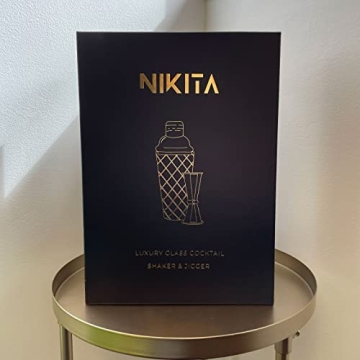 Nikita By Niki Luxury Cocktail Shaker Set in Gift Box