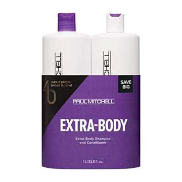Paul Mitchell Thicken And Volumize Extra Body Liter Duo