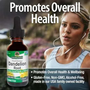 Nature's Answer Dandelion Root 2000mg Extract for Wellness