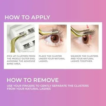 KISS imPRESS Falsies Press On Self Adhesive Eyelashes, 10mm-12mm Natural Volume Press On Lashes, Bla...