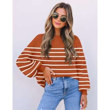 Stylish ZESICA Women's Turtleneck Sweater for Fall