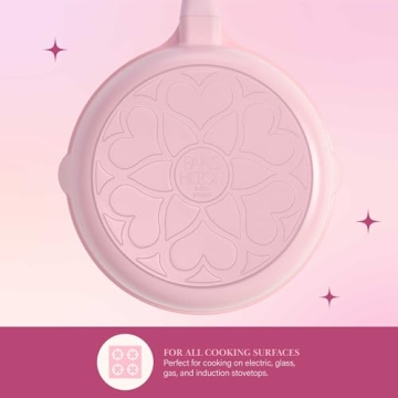 Paris Hilton Nonstick Cookware Set - Stylish & Safe