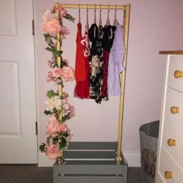 Blush Peony Flowers, OrgMemory Rose Flower Vine, Light Pink Flower Garland, 6' Floral Garland for Wedding Decor Home Table Runner Mantle Decoration (Pink Peony Garland)