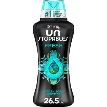 Downy Unstopables Laundry Scent Booster Beads for Washer, Fresh, 26.5 Ounce, Use with Fabric Softene...