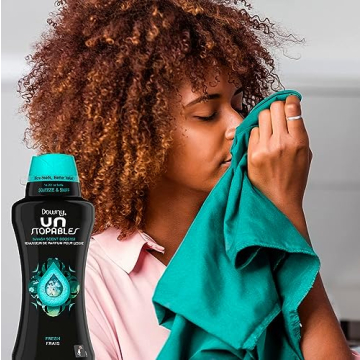 Downy Unstopables Laundry Scent Booster Beads for Washer, Fresh, 26.5 Ounce, Use with Fabric Softener