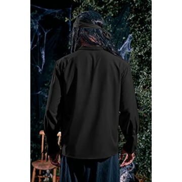 Karlywindow Pirate Shirt for Halloween & Costume Parties