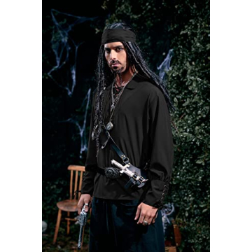 Karlywindow Pirate Shirt for Halloween & Costume Parties