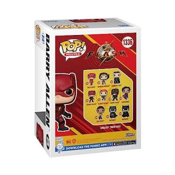 Funko POP! Movies: The Flash - Young Barry - DC Comics - Collectable Vinyl Figure - Gift Idea - Official Merchandise - for Kids & Adults - Comic Books Fans - Model Figure for Collectors and Display