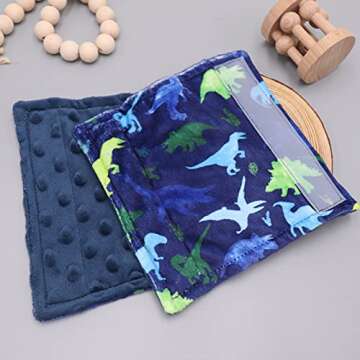 Baby Strap Cover, Stroller Strap Cover, Dinosaur Car Seat Strap Covers, Car Seat Straps Shoulder Pads, 2 Pack, Watercolor Pattern, for Baby Toddler Infant Boy Girl