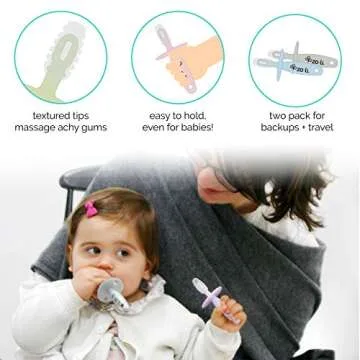 ZoLi Chubby Gummy Teether - Safe & Ergonomic Teething Toy