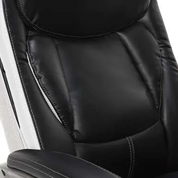 Serta Lautner Executive Office Chair Black & White Ergonomic