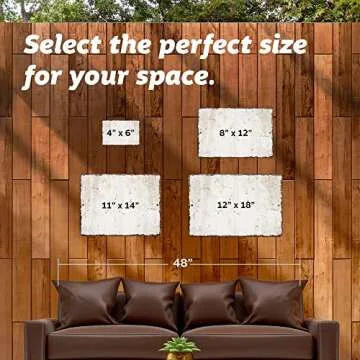 Personalized Vintage Metal Garden Room Sign (8x12 Inches)