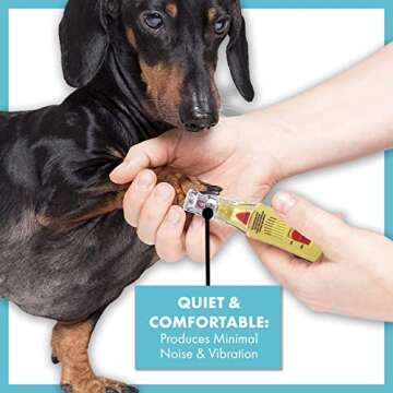 CONAIRPRO dog & cat Nail Grinder for Professional Grooming At-Home with Attachments Included