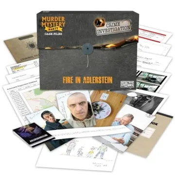 Murder Mystery Party Case Files: Fire in Adlerstein - Solve Crimes Together!