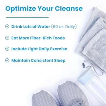 Colon Cleanse & Detox for Weight Loss [14 Day Quick Cleanser] Safe & Effective Formula with Probiotic & Digestive Enzymes for Constipation Relief - Capsules Supplement to Flush Toxins & Boost Energy