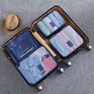 Versatile Laebevon Packing Cubes for Organized Travel