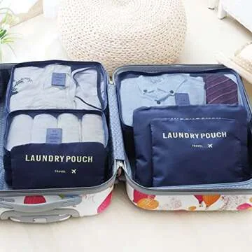 Versatile Laebevon Packing Cubes for Organized Travel